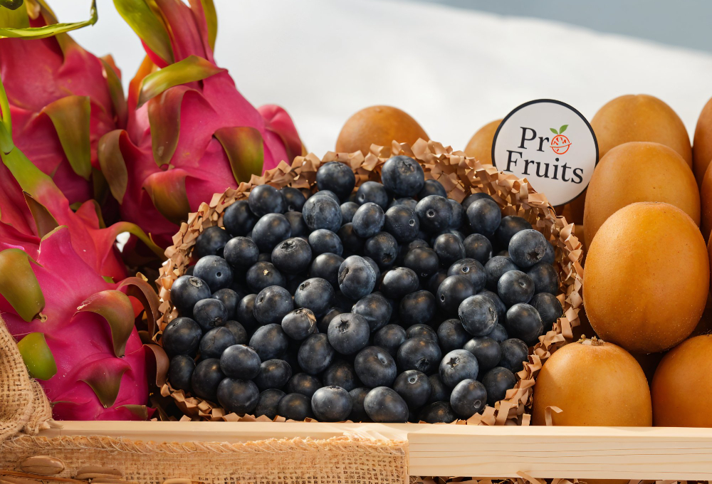 Exotic Berry, Dragon Fruit & Golden Kiwi Tray