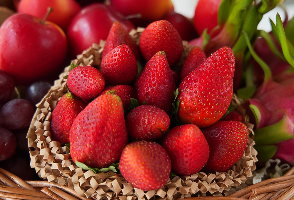 Exotic Mixed Fruit Basket