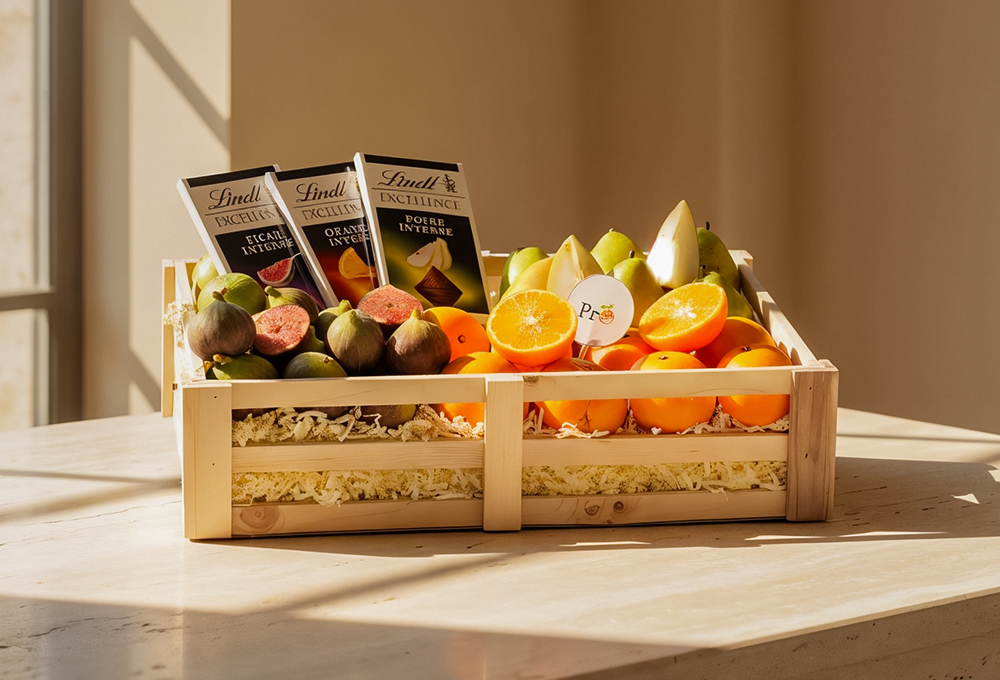 Gourmet Fig, Citrus & Pear Chocolate Tray