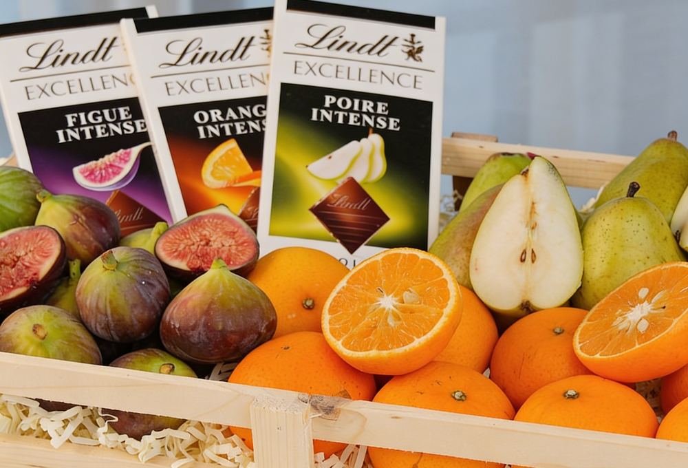 Gourmet Fig, Citrus & Pear Chocolate Tray