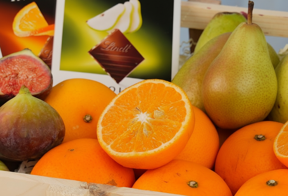 Gourmet Fig, Citrus & Pear Chocolate Tray