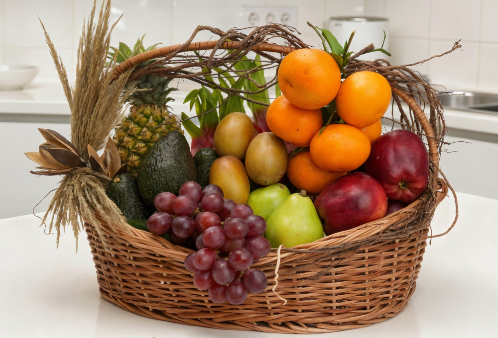 The Tropuical Luxe Medley Basket