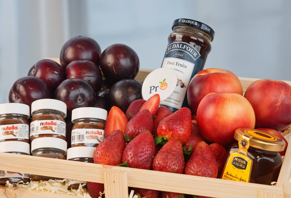 Gourmet Fruit & Nutella Tray