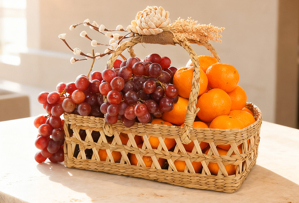 Citrus & Grapes Basket