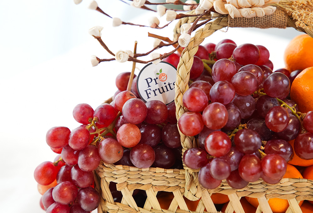 Citrus & Grapes Basket