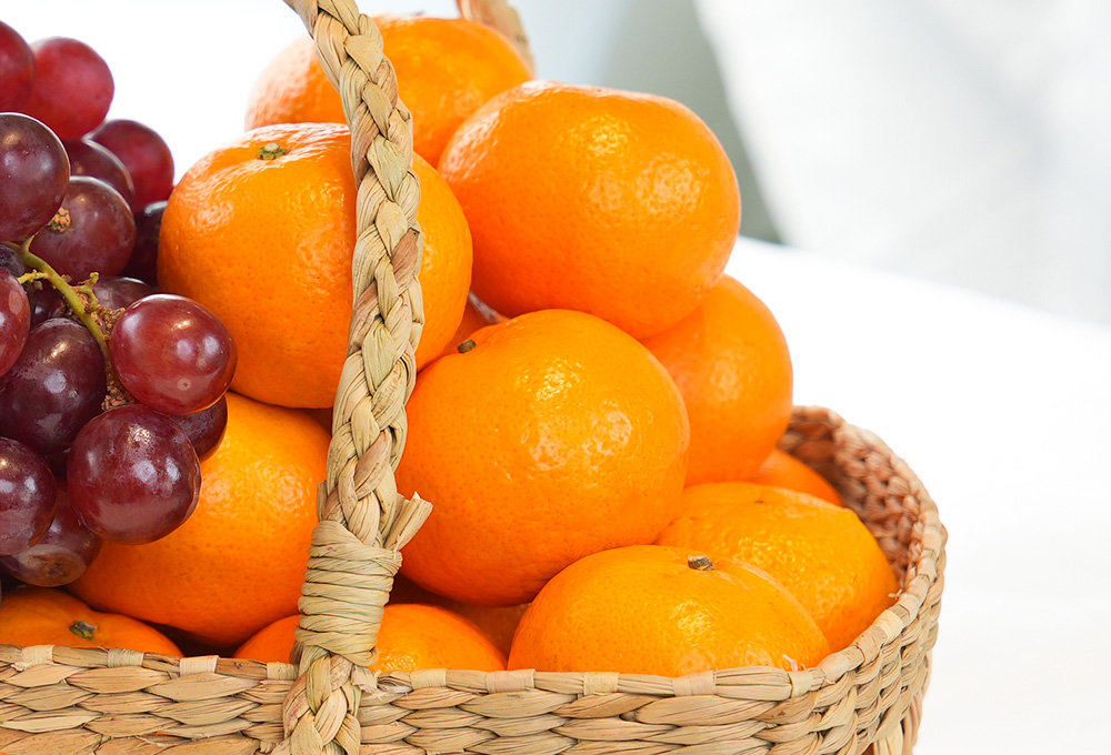 Citrus & Grapes Basket