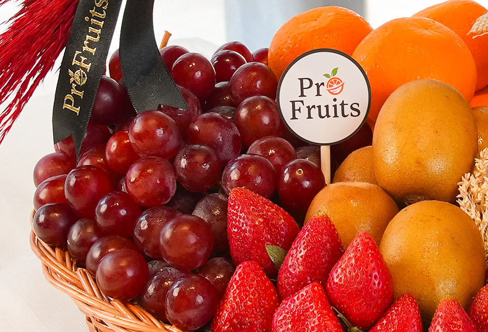 Exotic Fruit & Nut Delight Basket