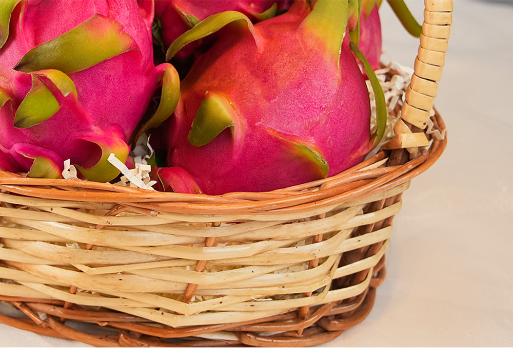 Red & White Dragonfruit Gift Basket