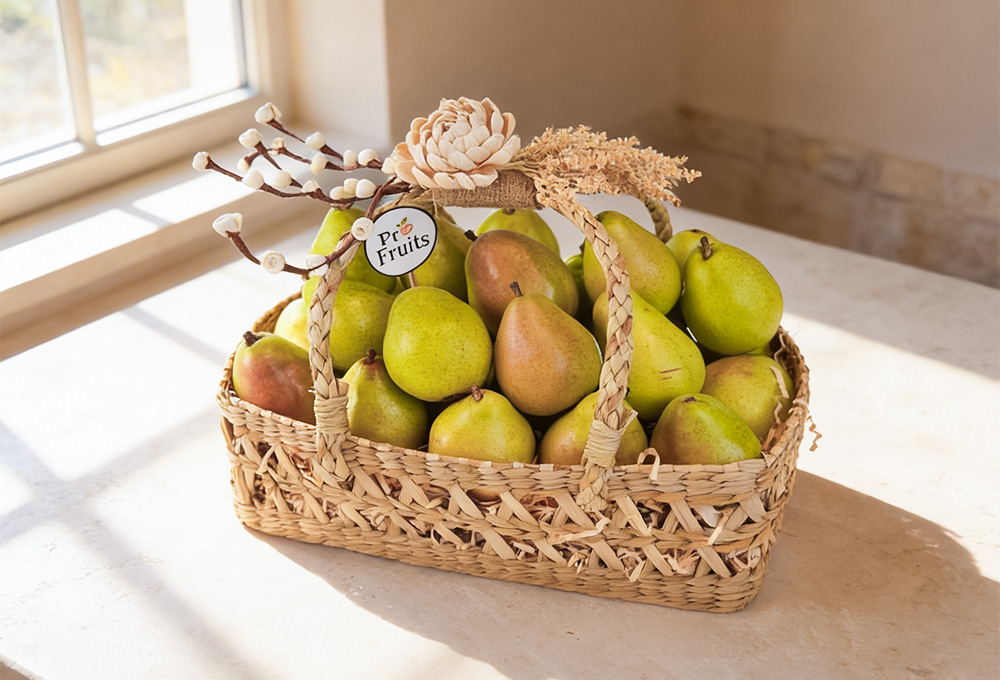 Fresh Washington Pear Basket