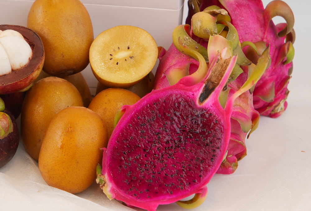 Exotic Indulgence Fruit Gift Bag