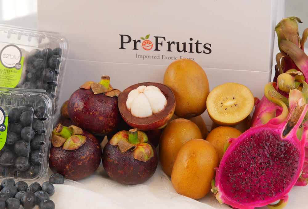 Exotic Indulgence Fruit Gift Bag