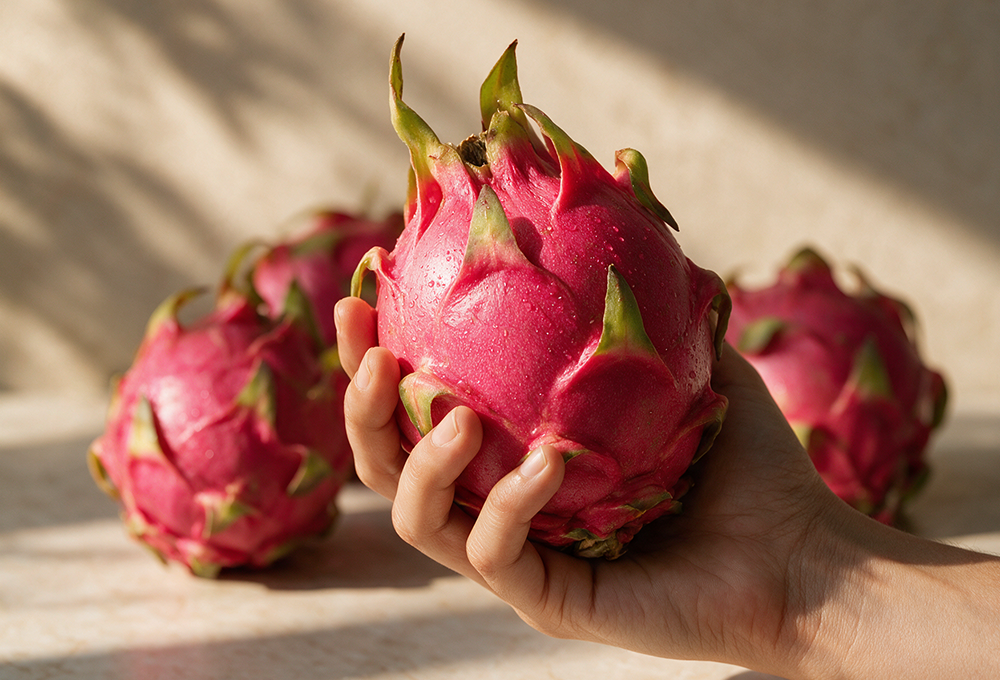 2 Pcs Kutch Red Dragon Fruit