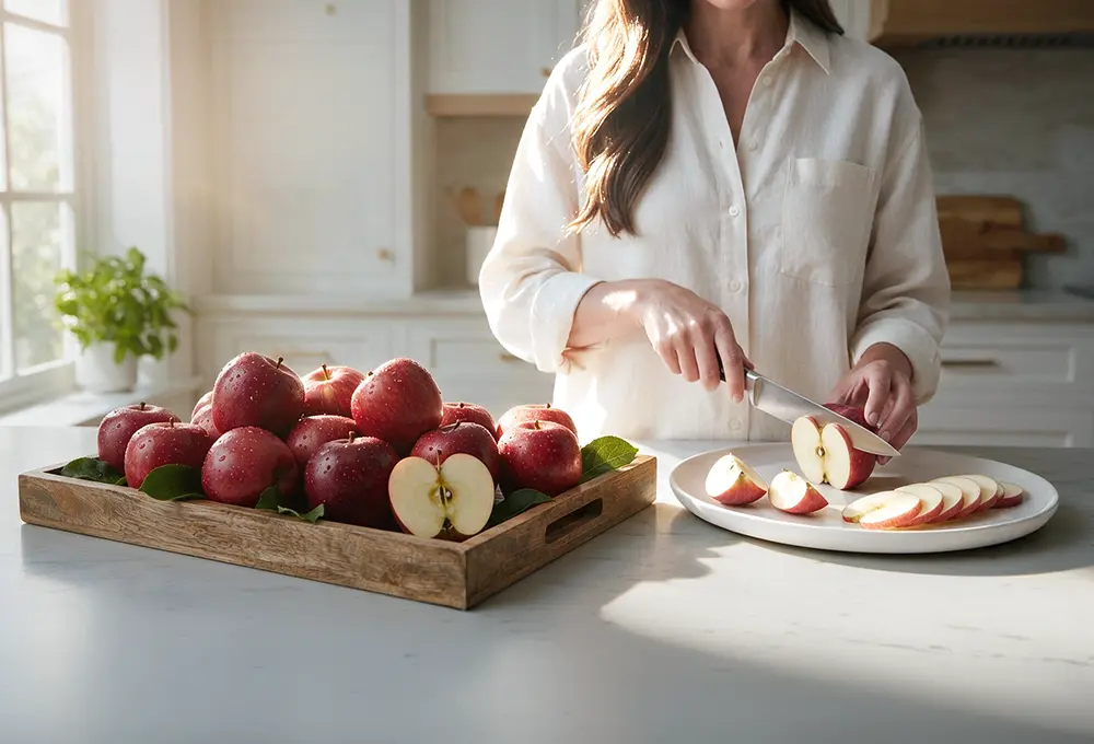 Himachal Red Mini Apples | One-Bite Fresh Apples | ProFruits