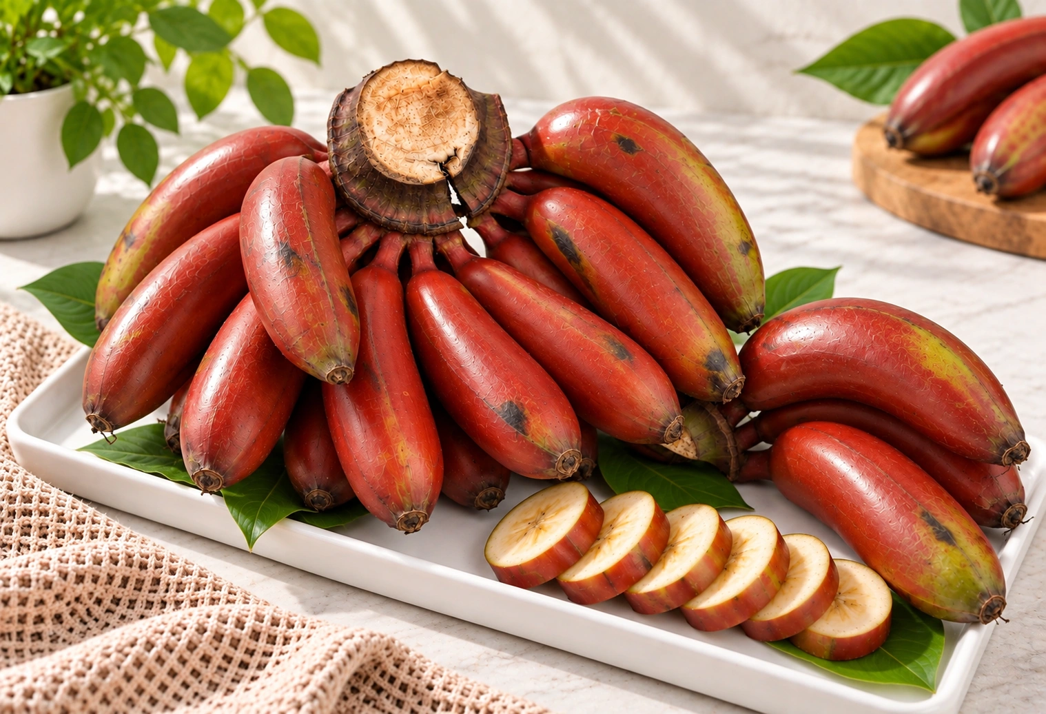 1 Kg Premium Red Banana